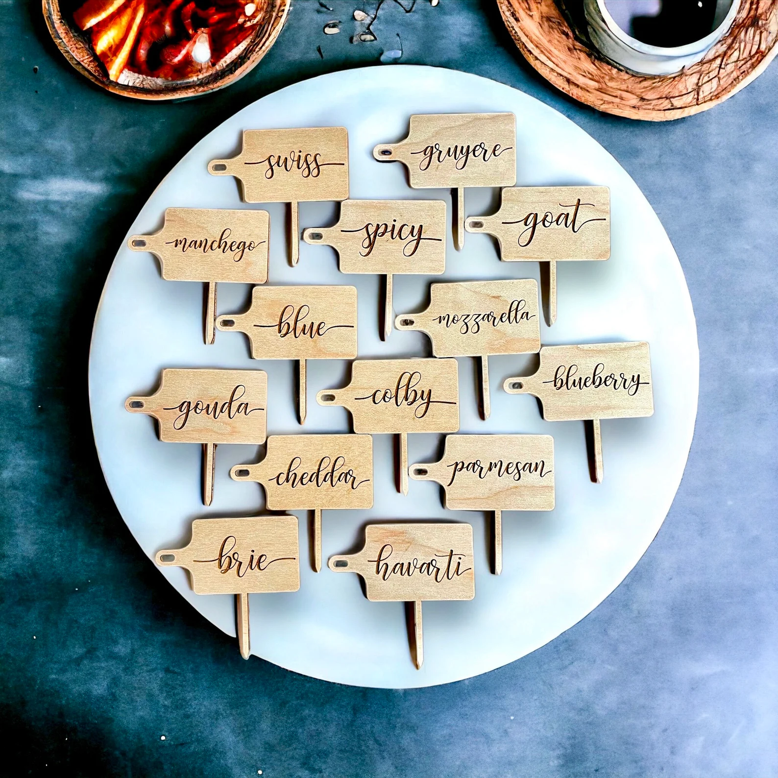 15 Cheese Marker Tags - Image 3