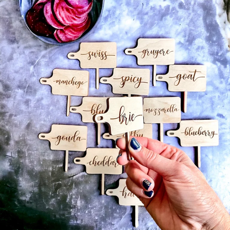 15 Cheese Marker Tags