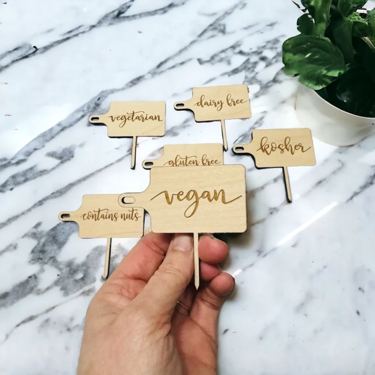 Food Allergy Marker Tags