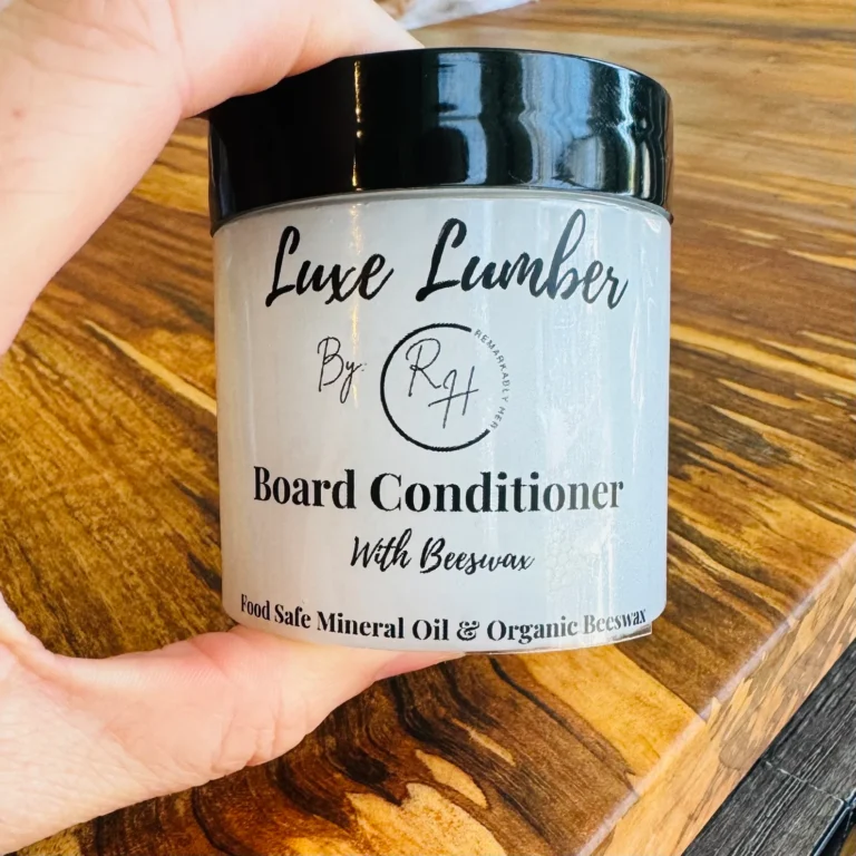 Luxe Lumber Wood Butter for Boards