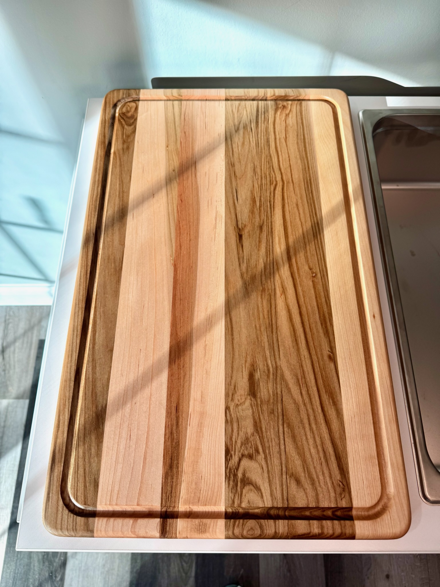 Wooden Cutting Board for Food Cart - Image 5