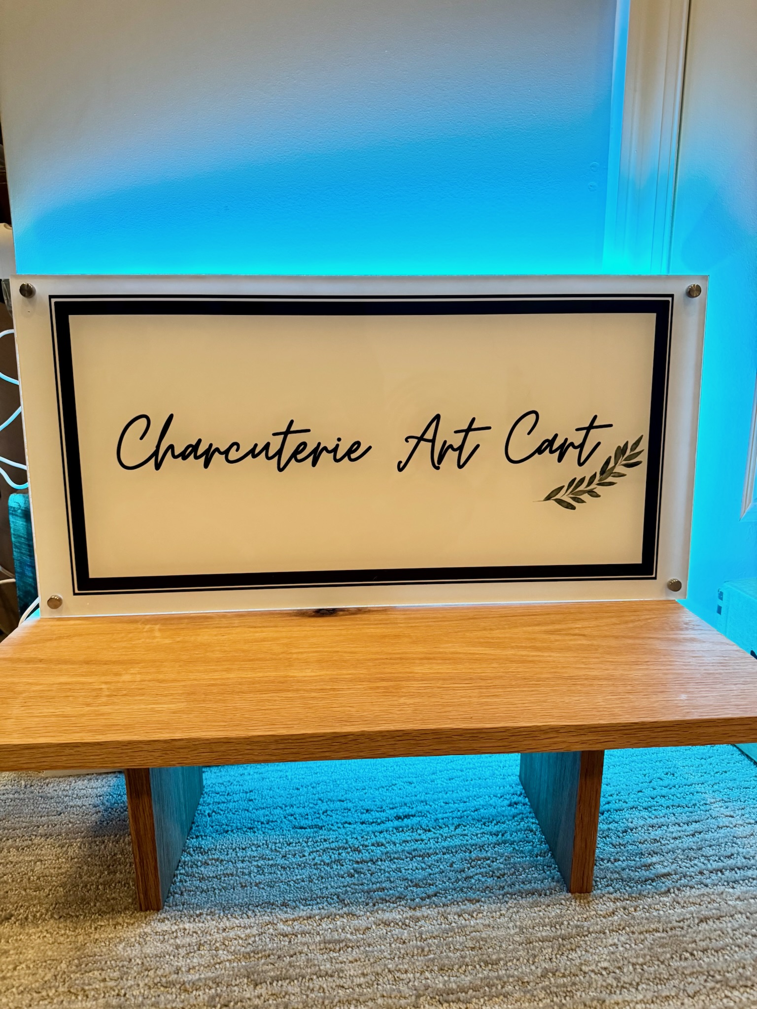 LED Backlit Acrylic Sign - Image 9