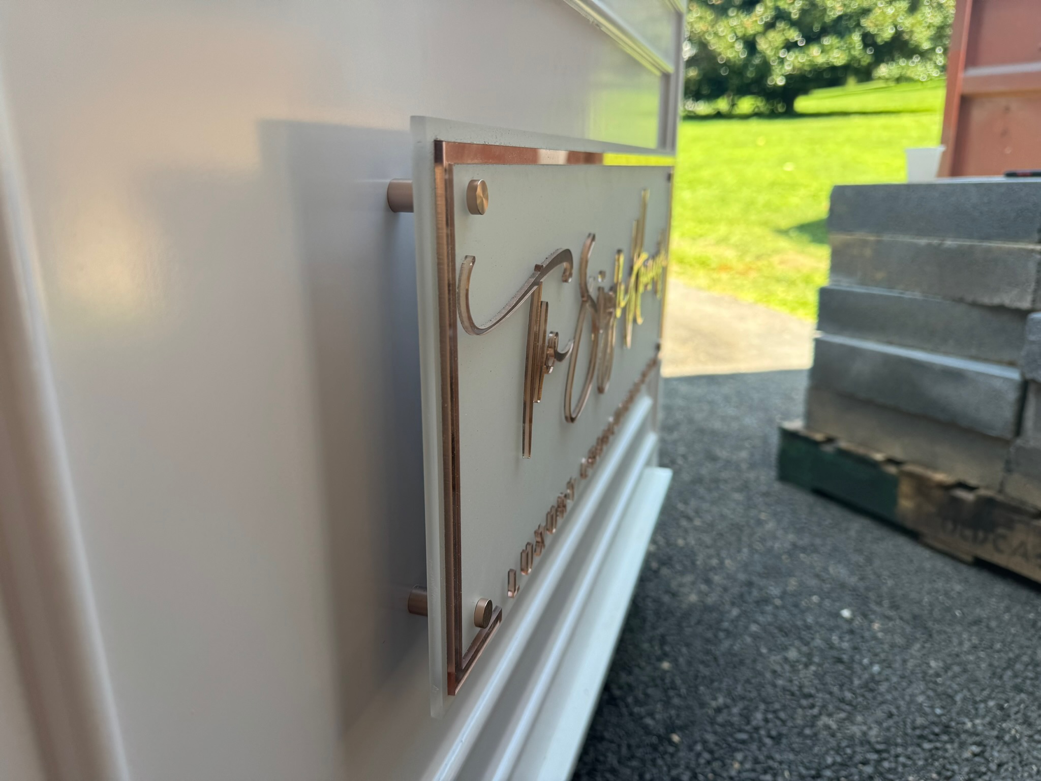 3D LED Acrylic Overlay Sign - Image 3