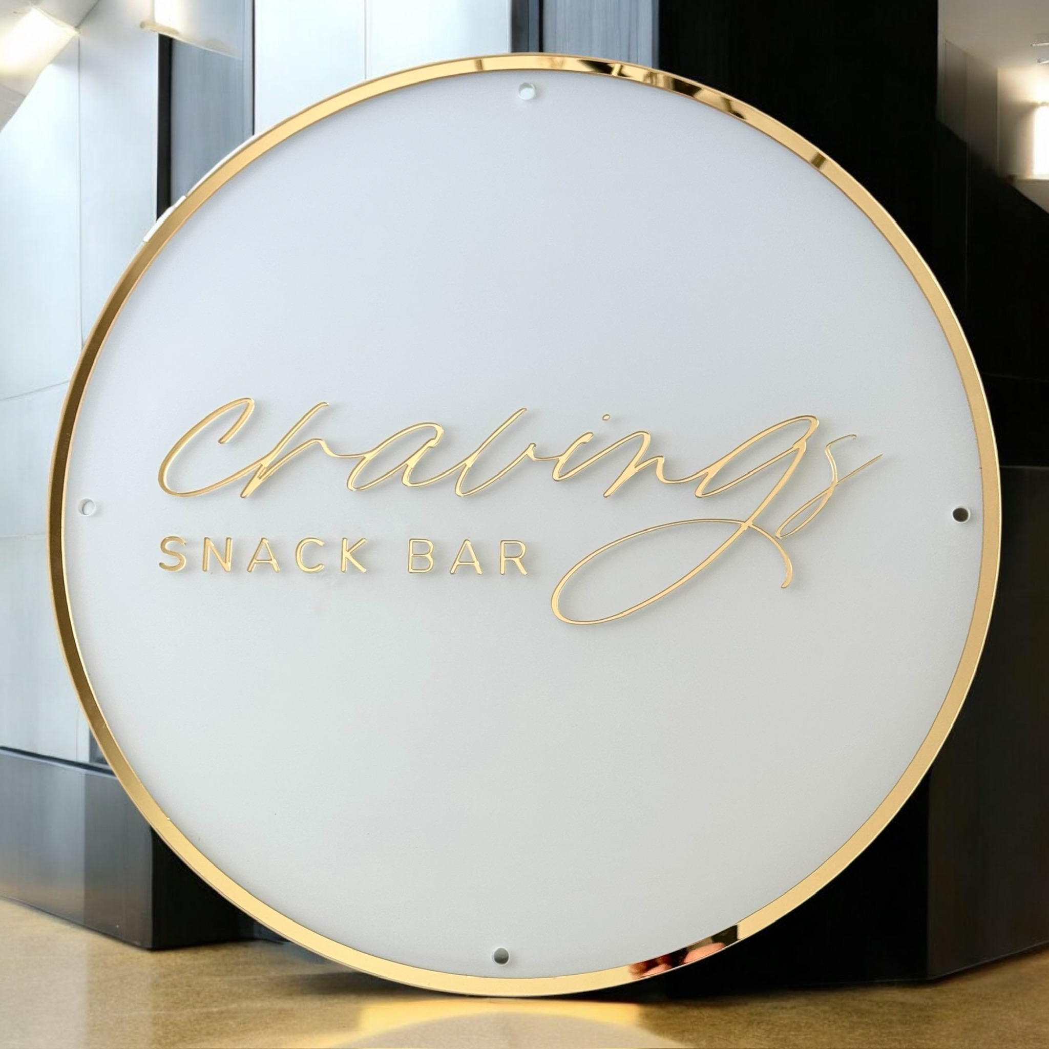 3D LED Acrylic Overlay Sign - Image 7
