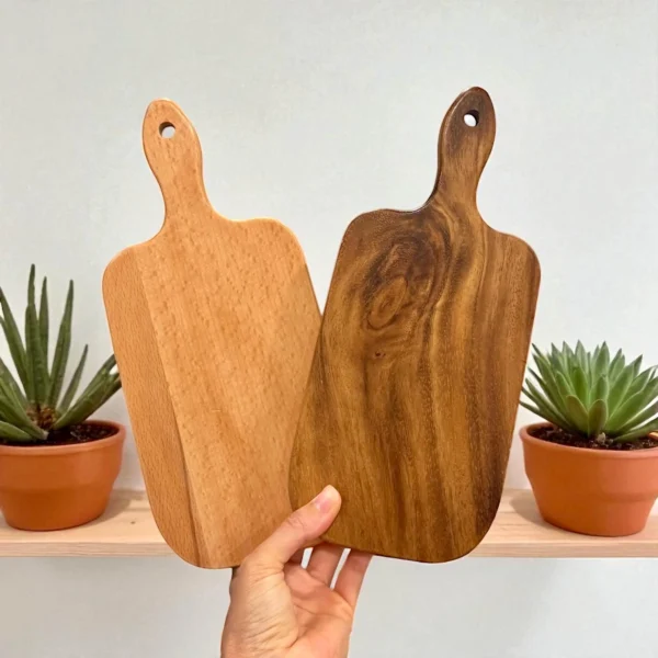 Engraved or Plain Walnut or Beech Charcuterie Board