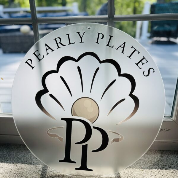 Circular Acrylic Sign