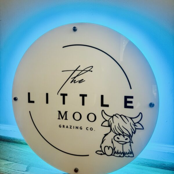 LED Backlit Acrylic Sign