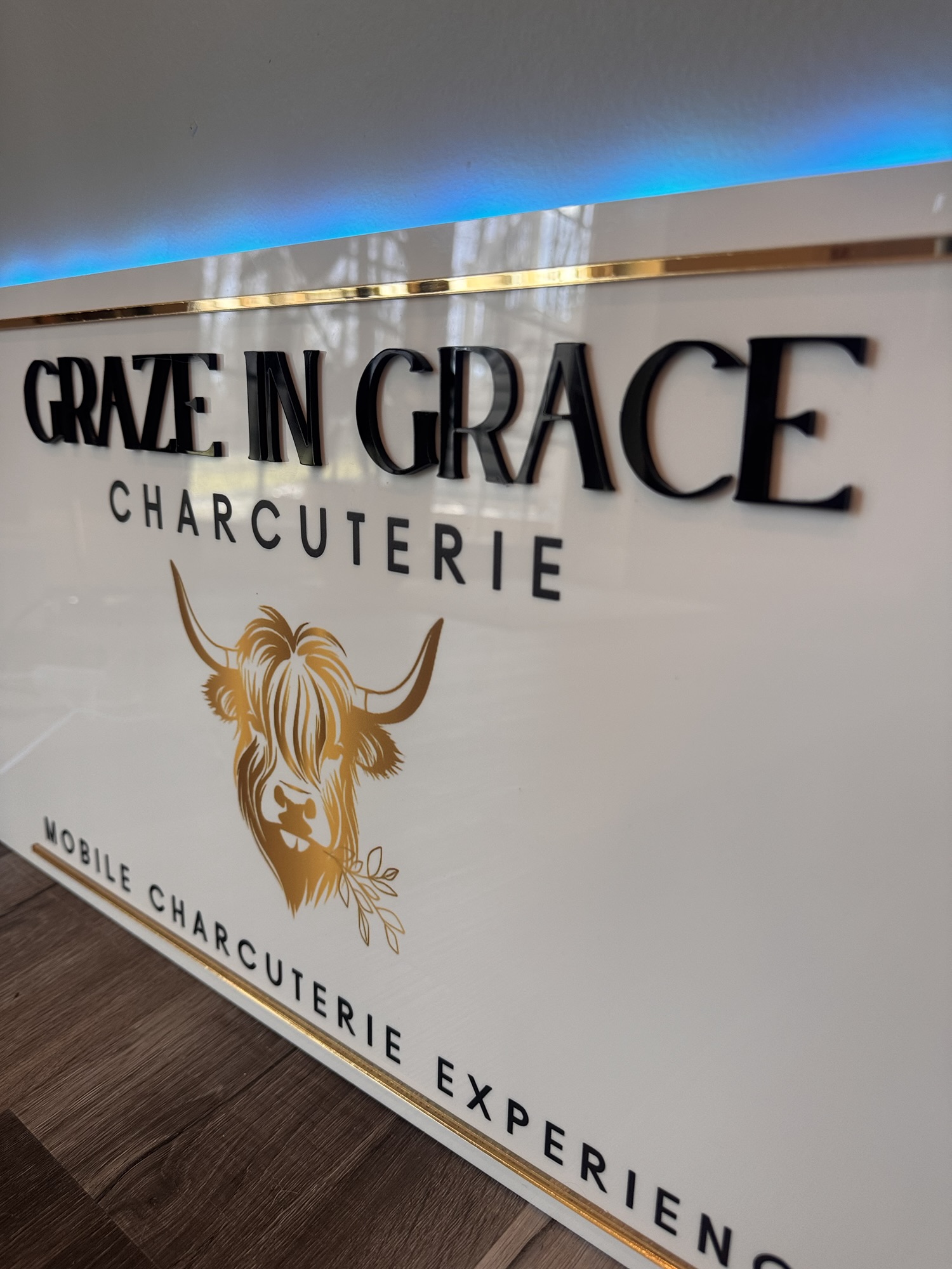 3D LED Acrylic Overlay Sign - Image 4