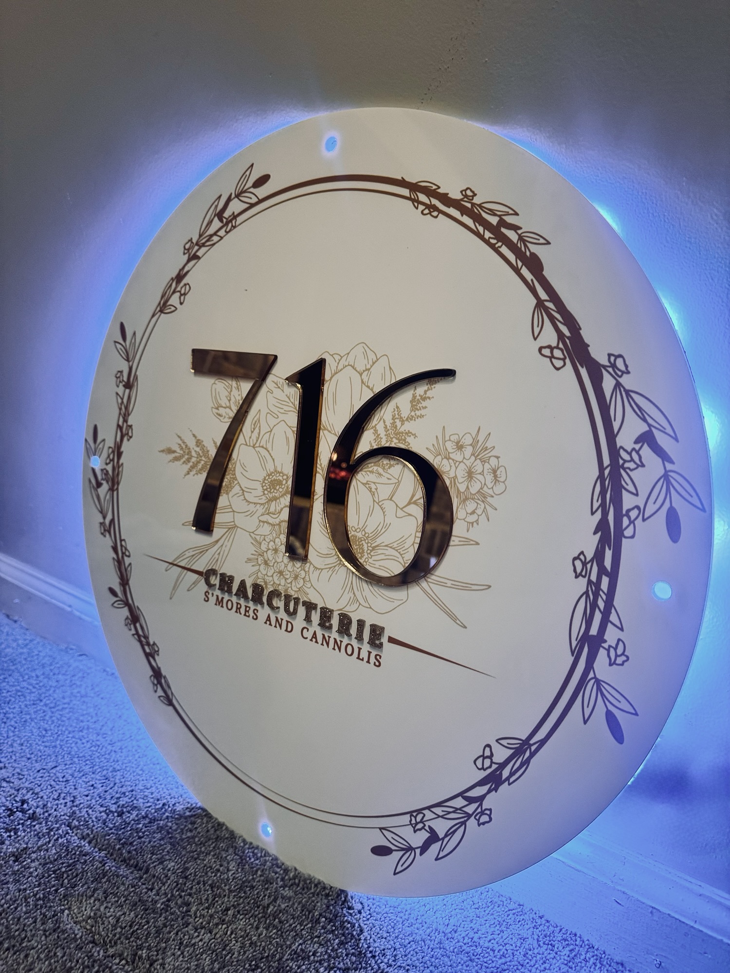 3D LED Acrylic Overlay Sign - Image 23